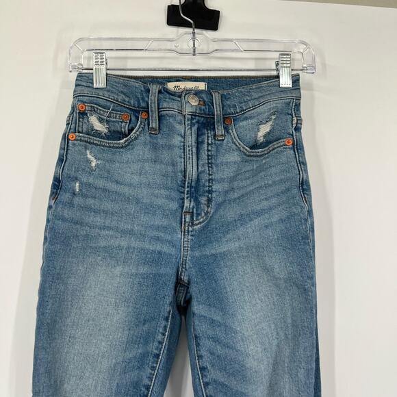 Madewell The Perfect Vintage Jeans in Denman Wash High Rise TALL - Picture 2 of 10